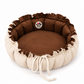 Reversible & Interchangeable Flower Bed- Brown & Beige