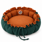 Reversible & Interchangeable Flower Bed- Orange & Emerald