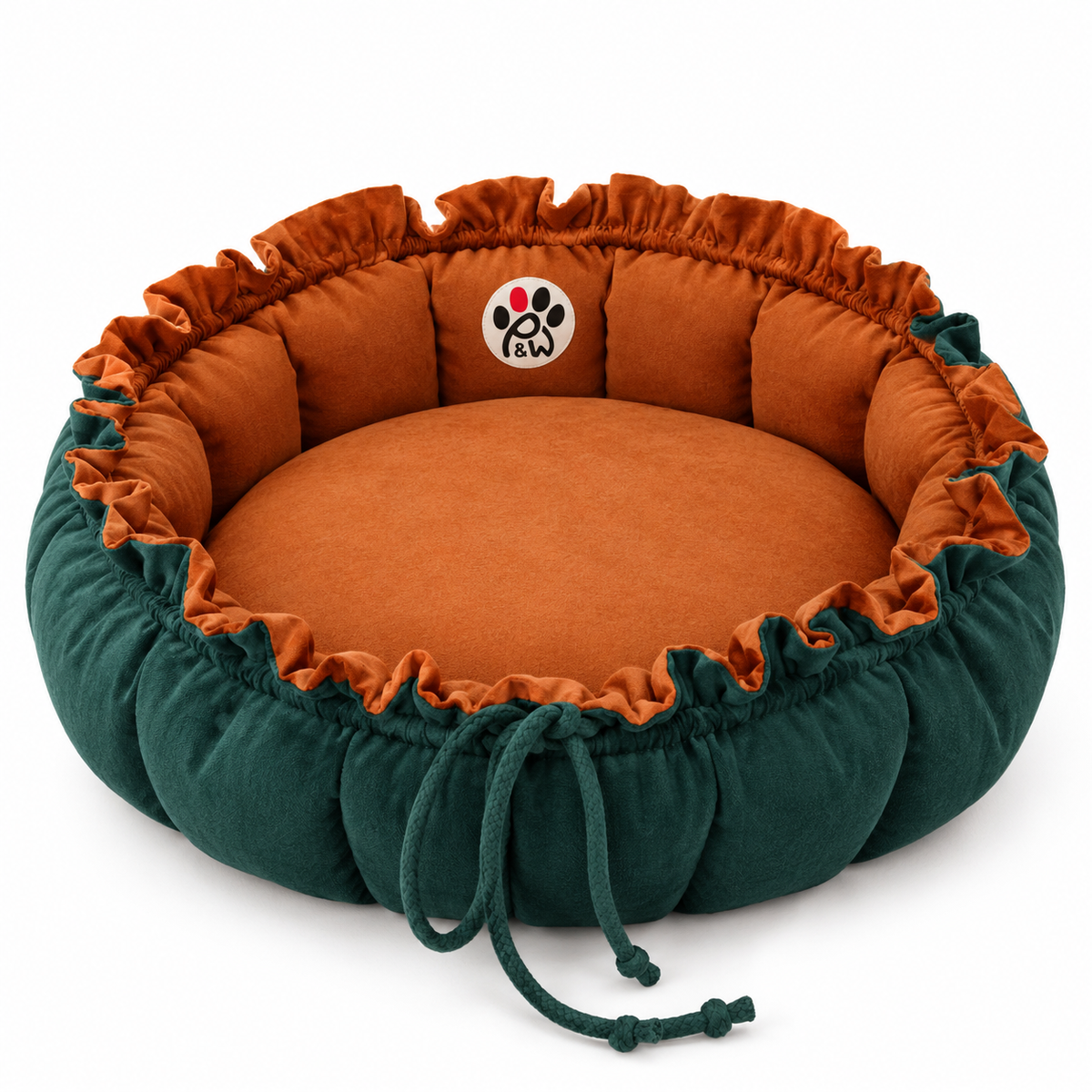 Reversible & Interchangeable Flower Bed- Orange & Emerald