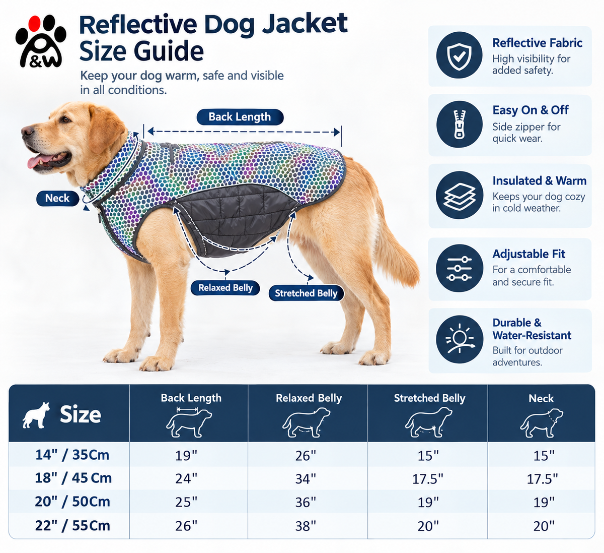 Aurora Dog Jacket